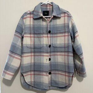 Rails Connie Shirt Jacket in Kelly Herringbone